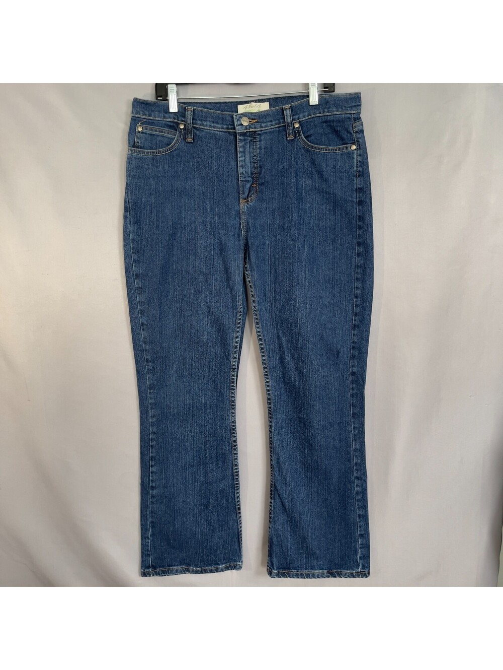 Wrangler As Real As Women's Bootcut Jeans 12x30 WCW84CW Blue